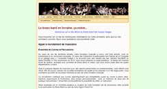 Desktop Screenshot of musique-brass-band-vosges.fr
